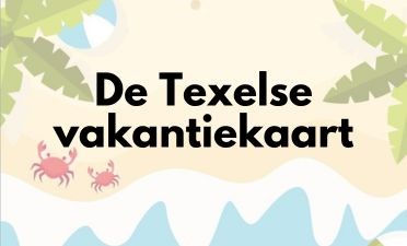 de Texelse vakantiekaart plaatje